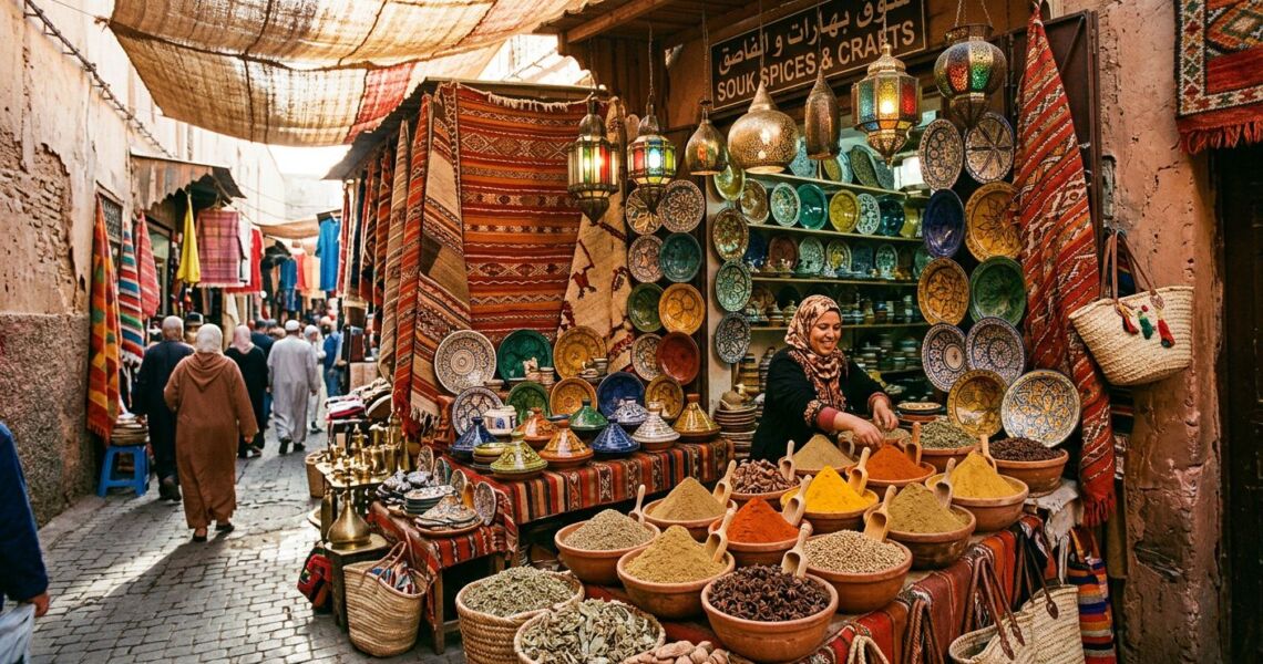 souvenirs ramener du Maroc