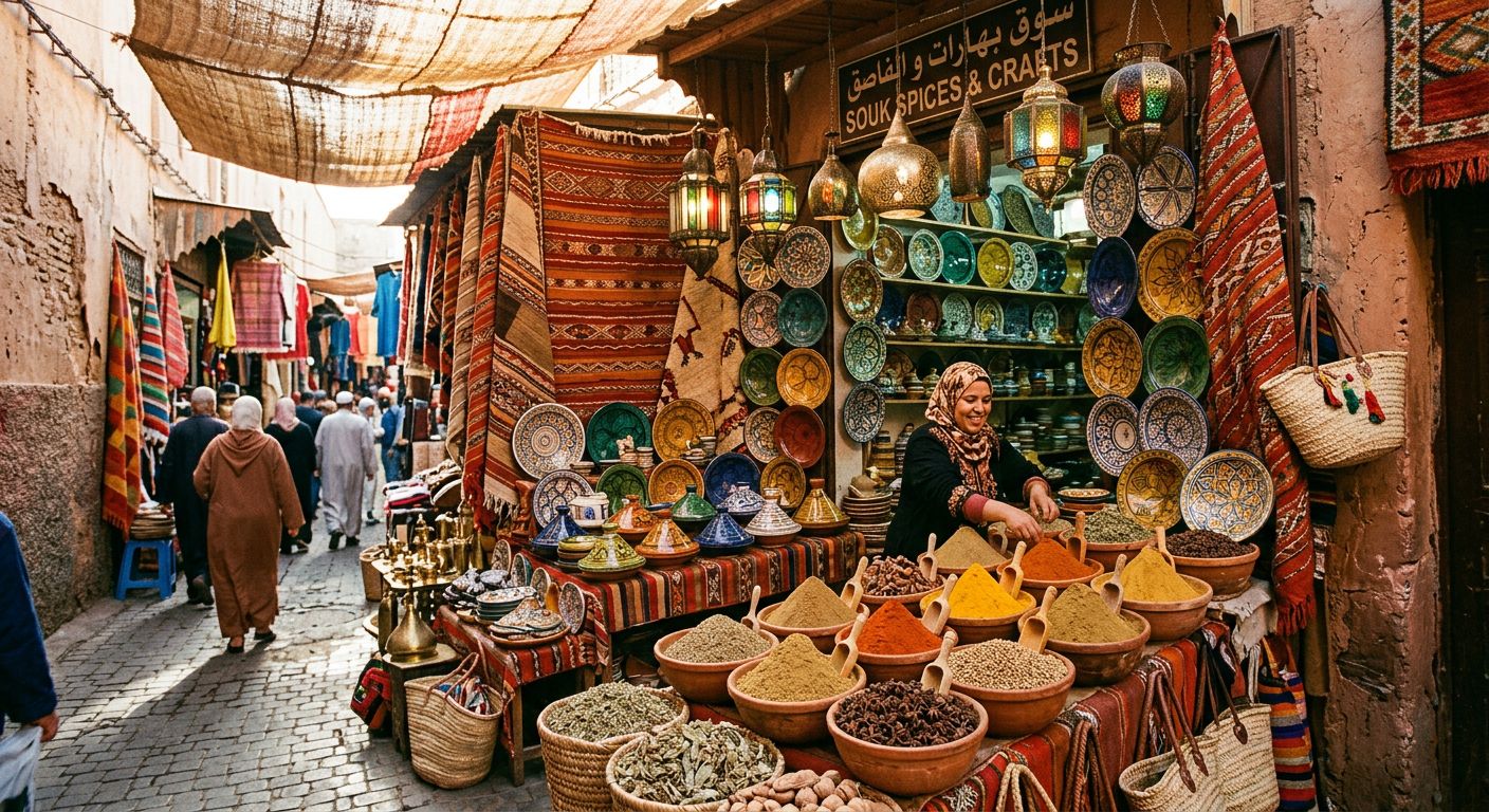 Quels souvenirs ramener du Maroc (et comment les n&eacute;gocier sans stress) ?